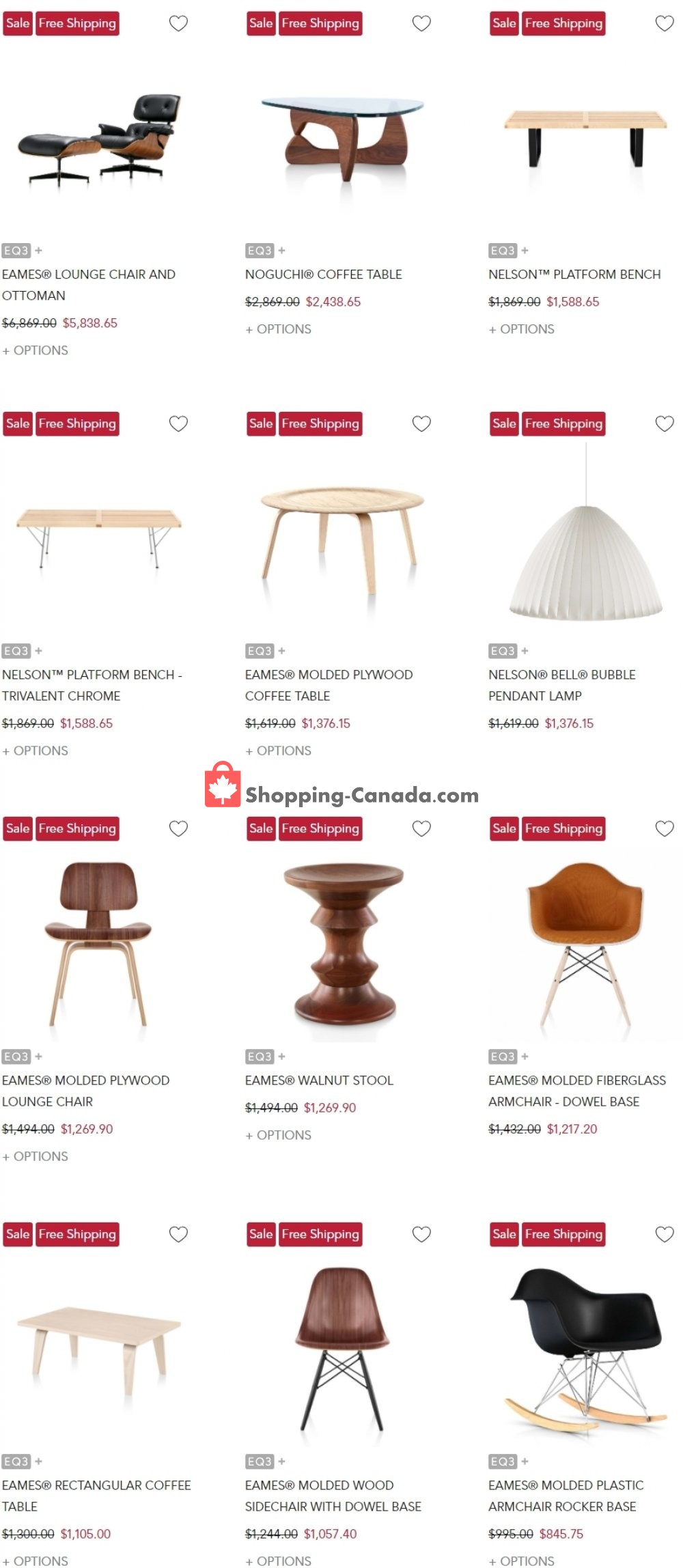 EQ3 Furniture & Accents Canada, flyer (Special Offer) August 19