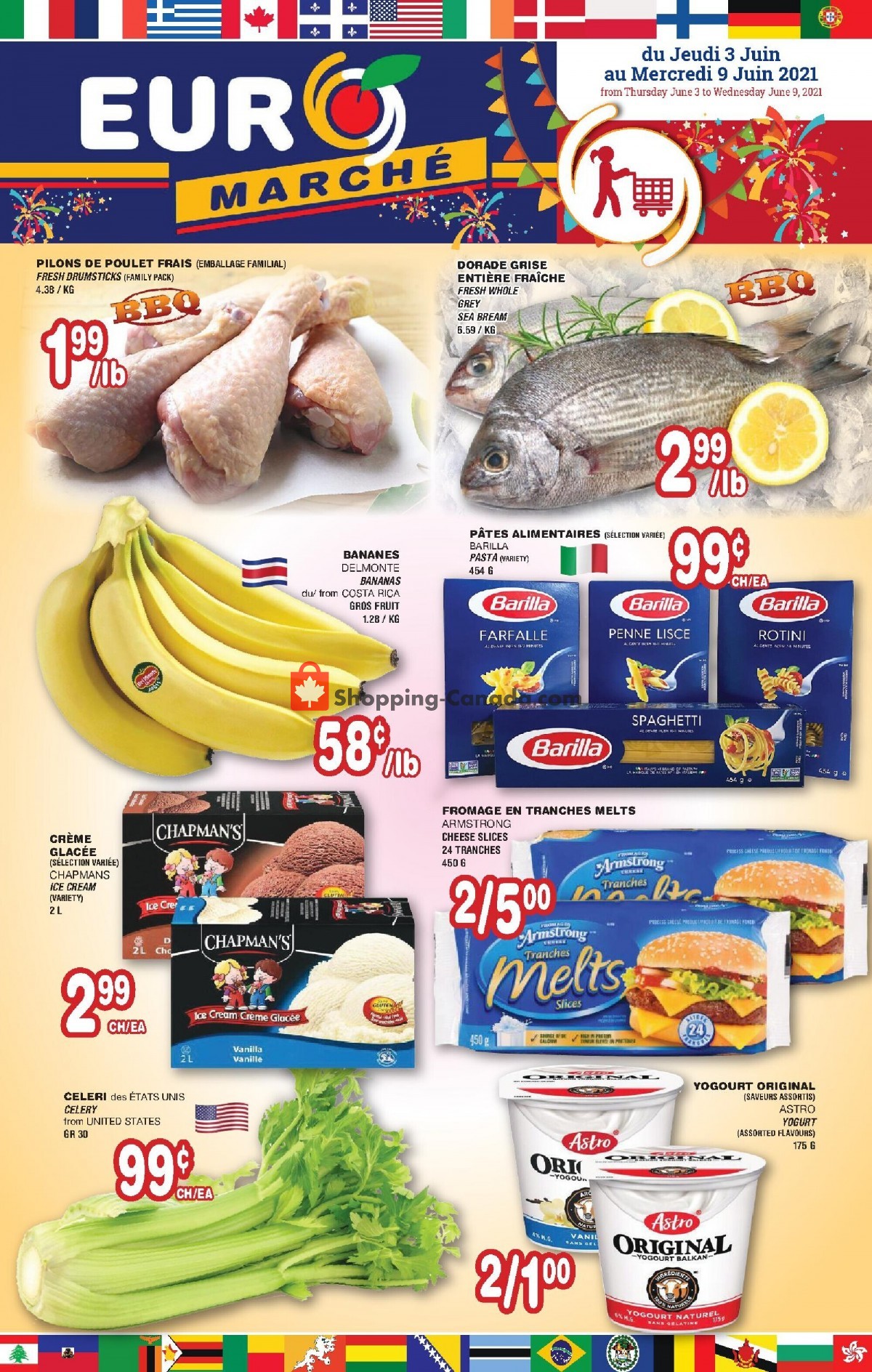 Euro Marché flyer from Thursday June 3, 2021 to Wednesday June 9, 2021 - page 1
