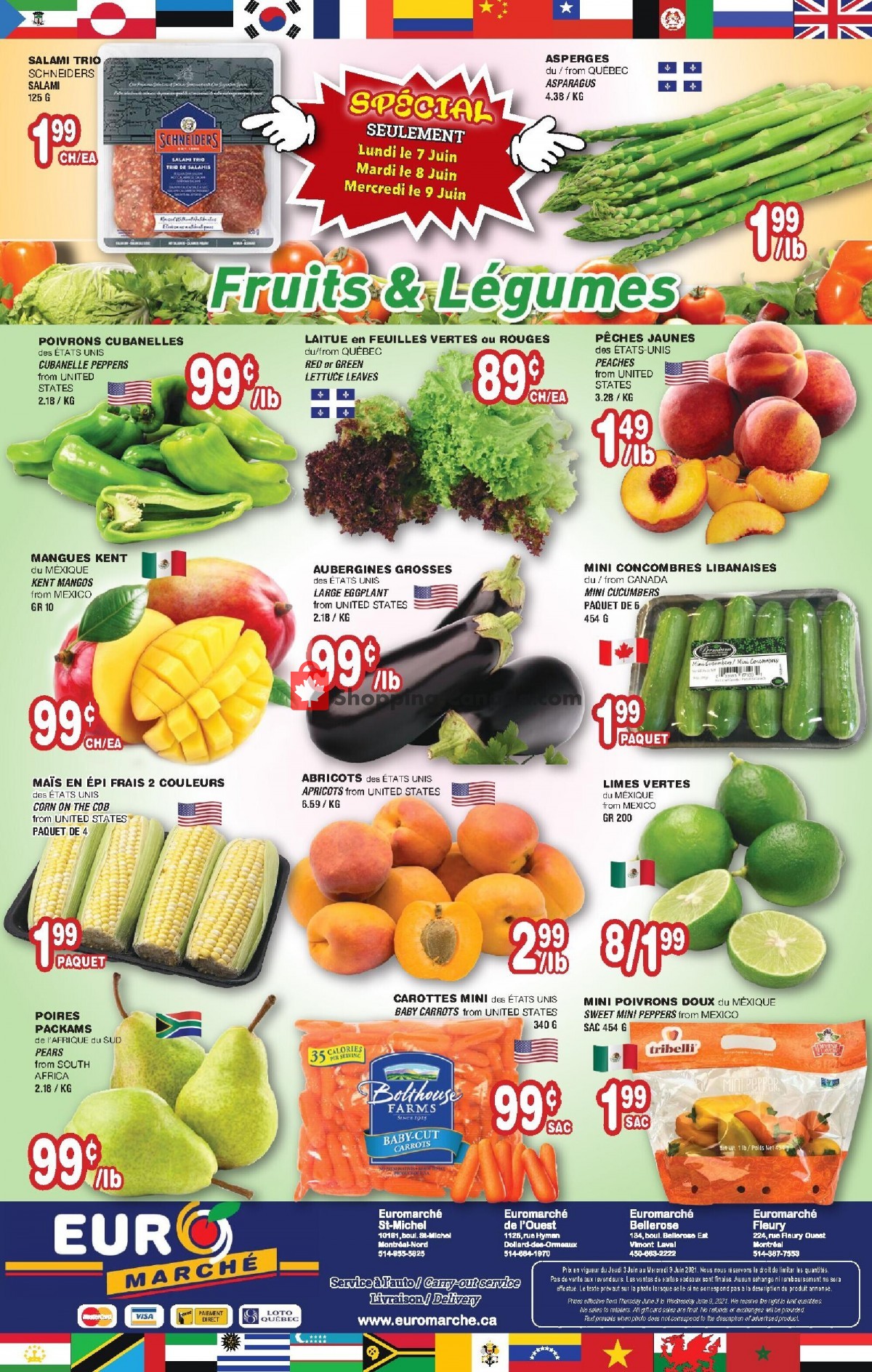 Euro Marché flyer from Thursday June 3, 2021 to Wednesday June 9, 2021 - page 4