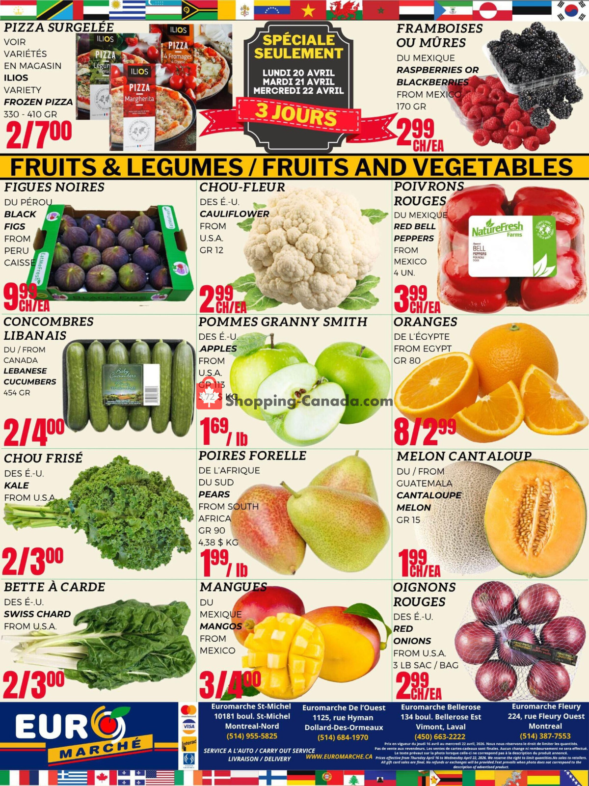 Euro Marché flyer from Thursday April 16, 2026 to Wednesday April 22, 2026 - page 5