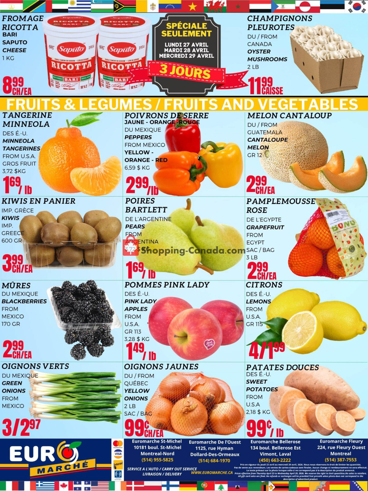 Euro Marché flyer from Thursday April 23, 2026 to Wednesday April 29, 2026 - page 5