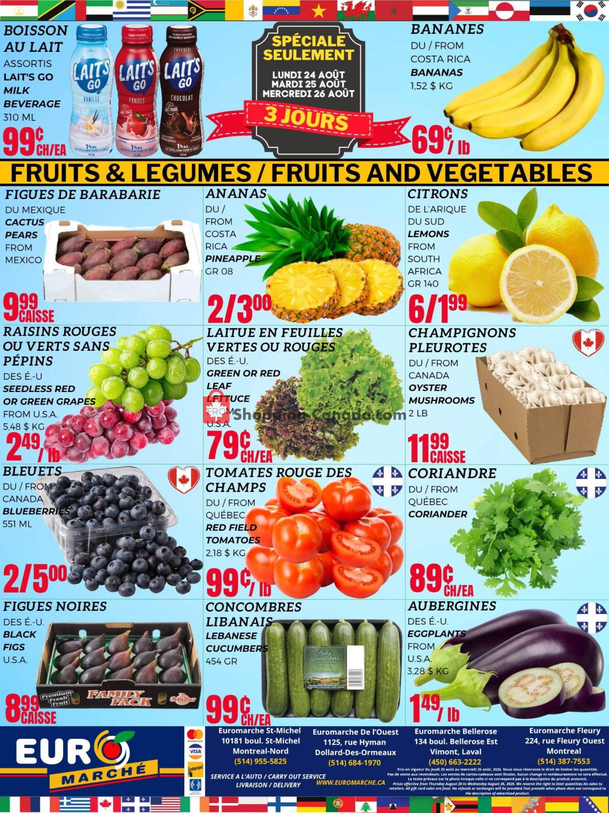 Euro Marché flyer from Thursday August 20, 2026 to Wednesday August 26, 2026 - page 5