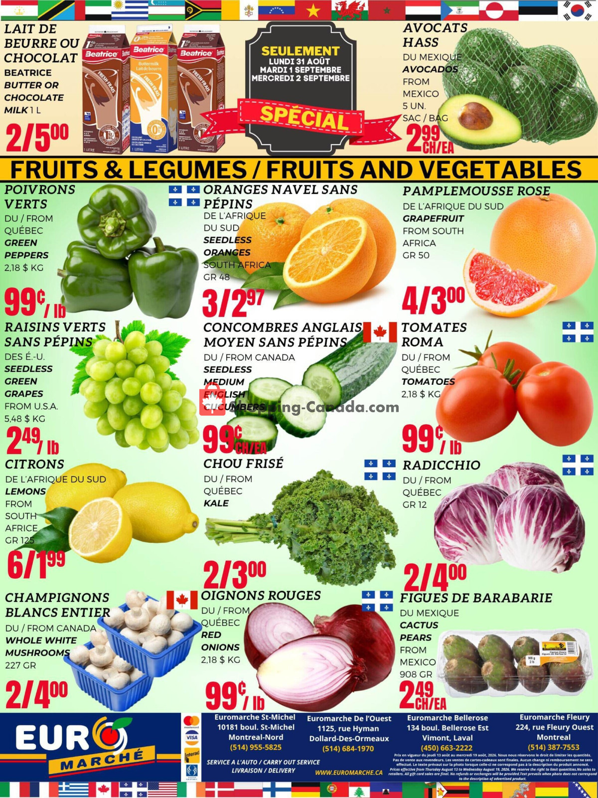 Euro Marché flyer from Thursday August 27, 2026 to Wednesday September 2, 2026 - page 5