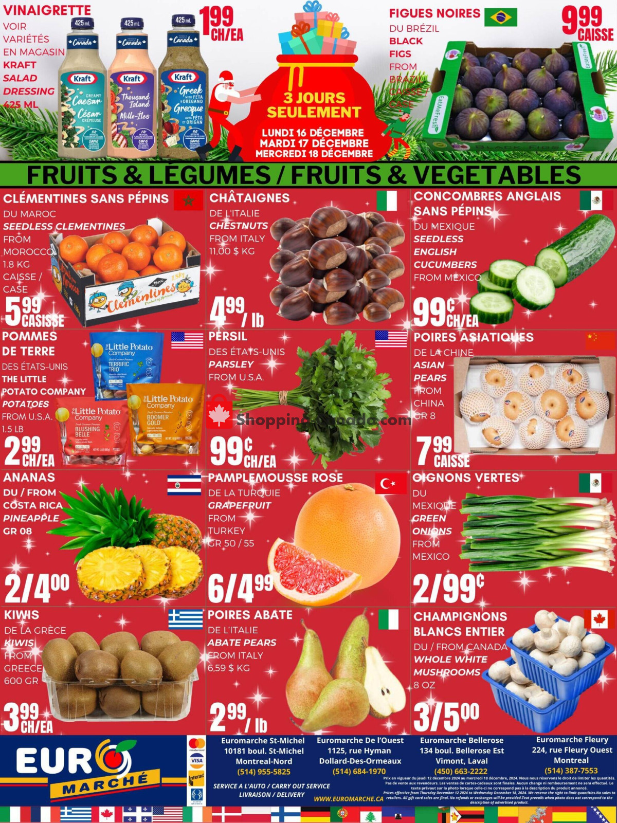 Euro Marché flyer from Thursday December 12, 2024 to Wednesday December 18, 2024 - page 5