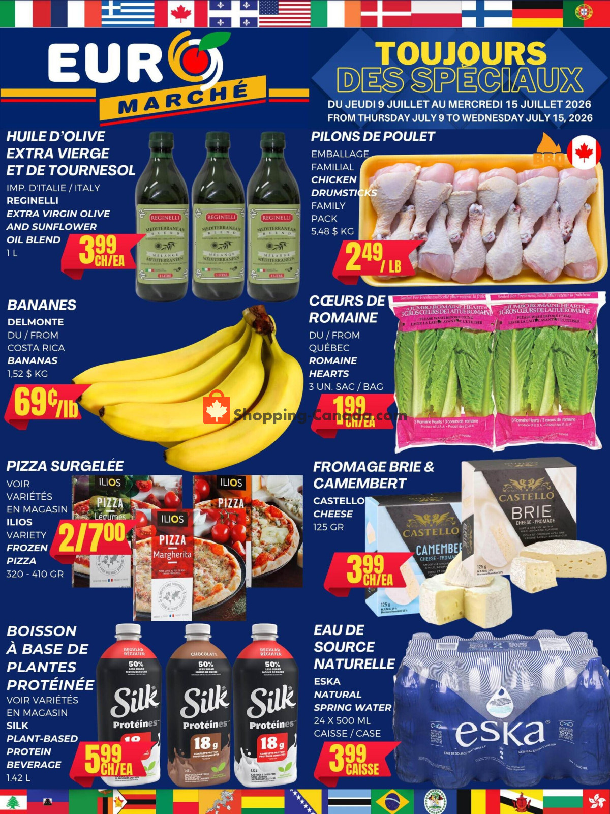 Euro Marché flyer from Wednesday July 1, 2026 to Wednesday July 15, 2026 - page 1