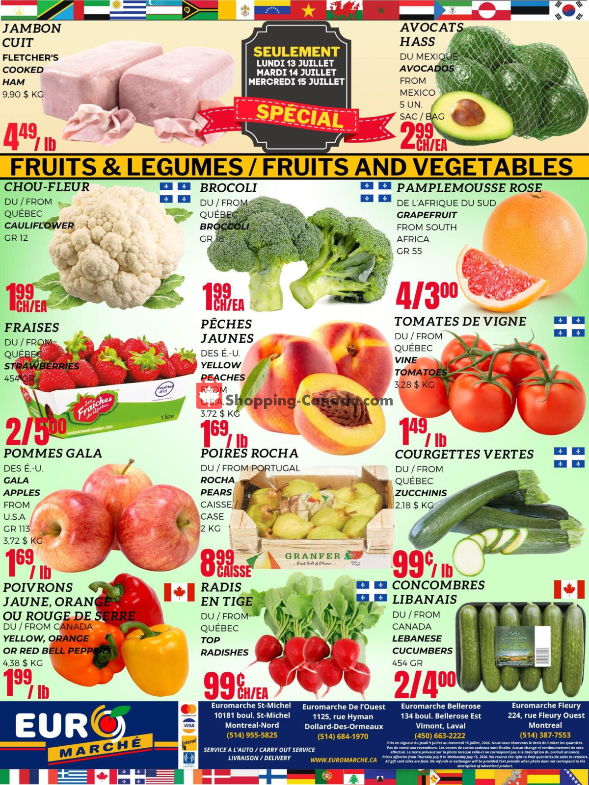 Euro Marché flyer from Wednesday July 1, 2026 to Wednesday July 15, 2026 - page 5
