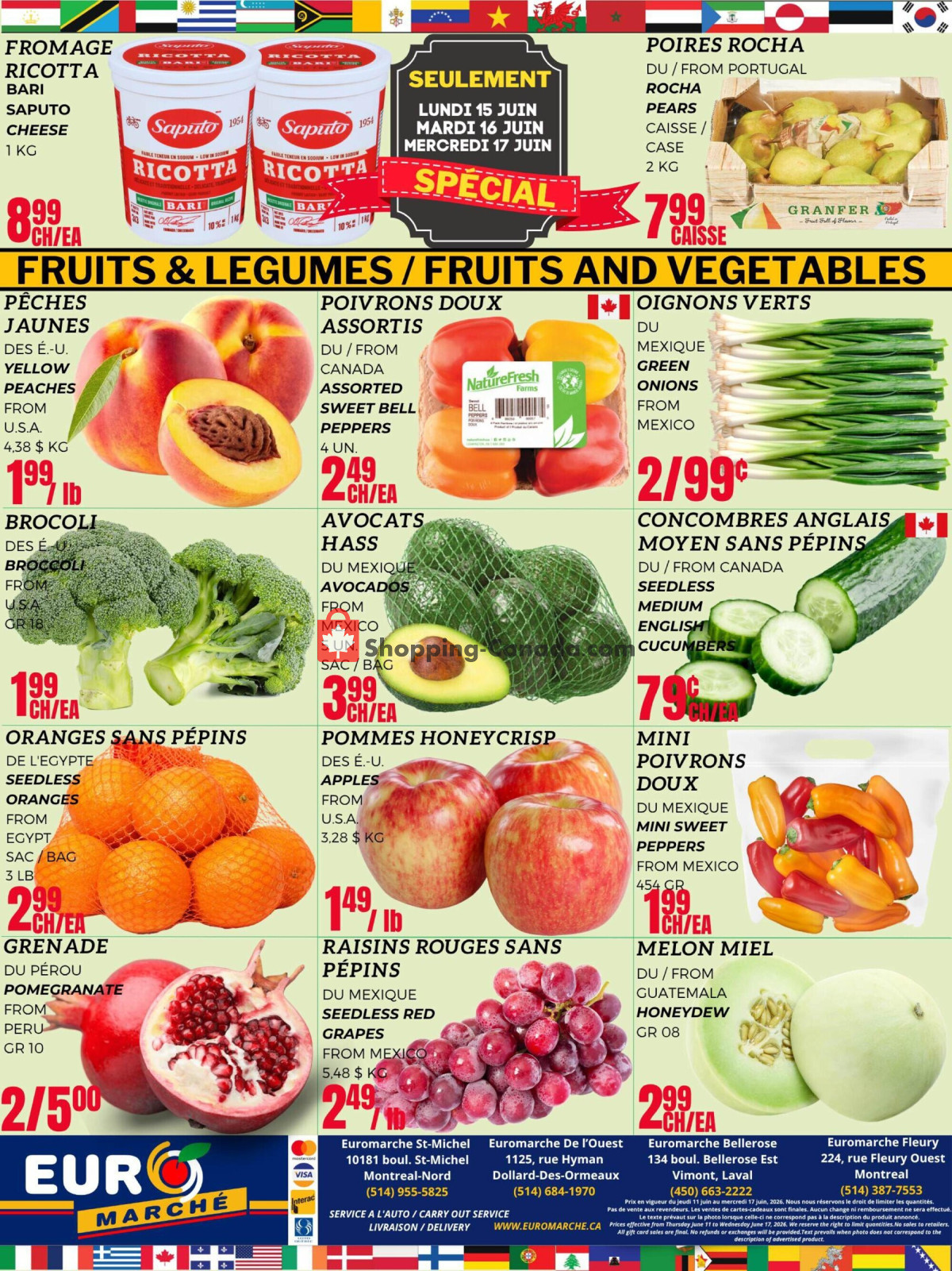 Euro Marché flyer from Thursday June 11, 2026 to Wednesday June 17, 2026 - page 5