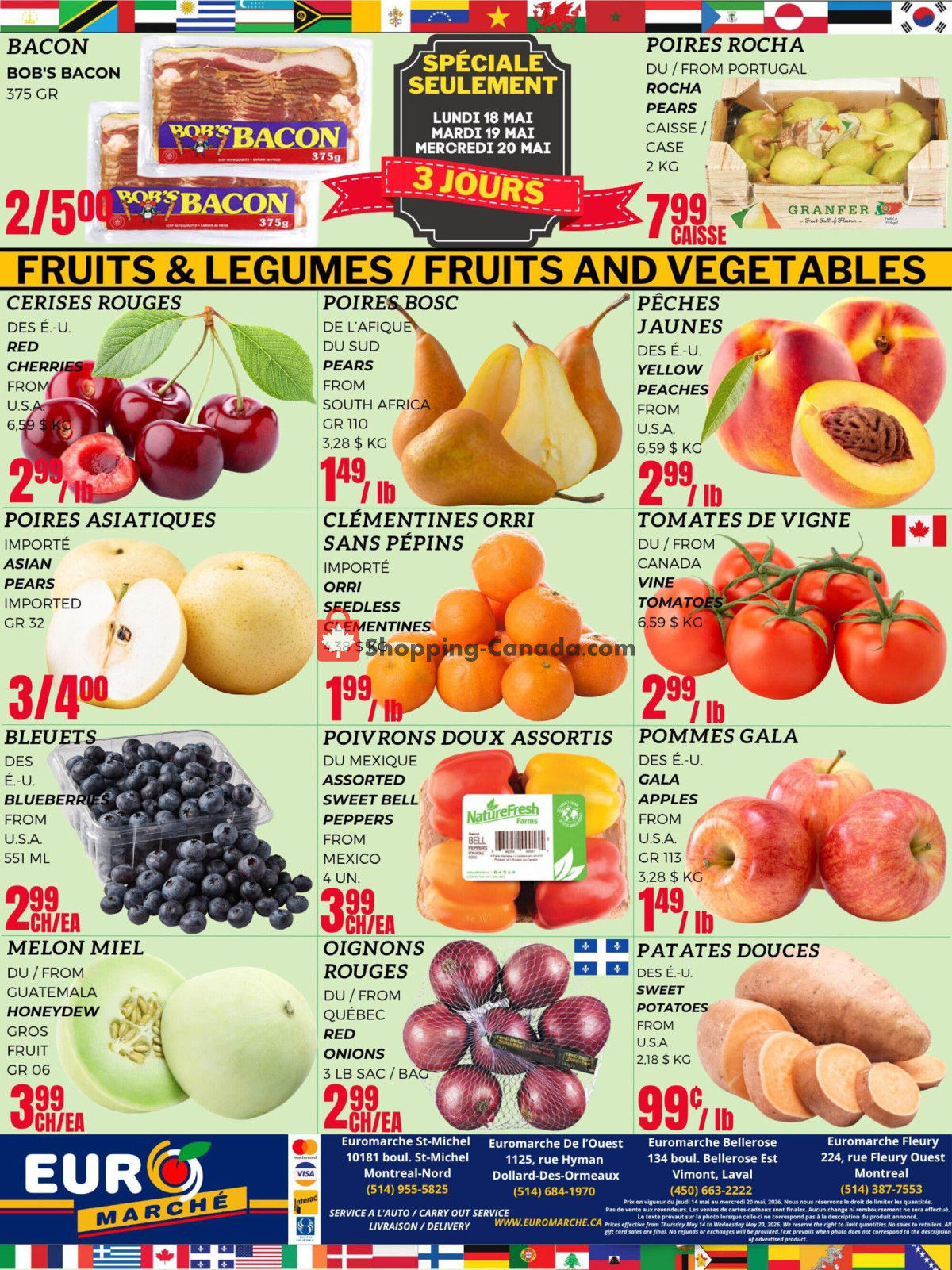 Euro Marché flyer from Thursday May 14, 2026 to Wednesday May 20, 2026 - page 5