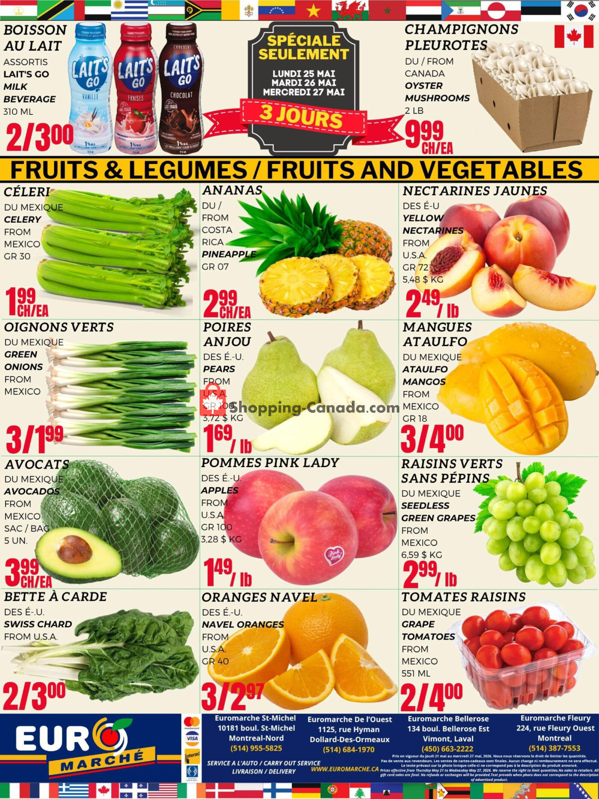 Euro Marché flyer from Thursday May 21, 2026 to Wednesday May 27, 2026 - page 5
