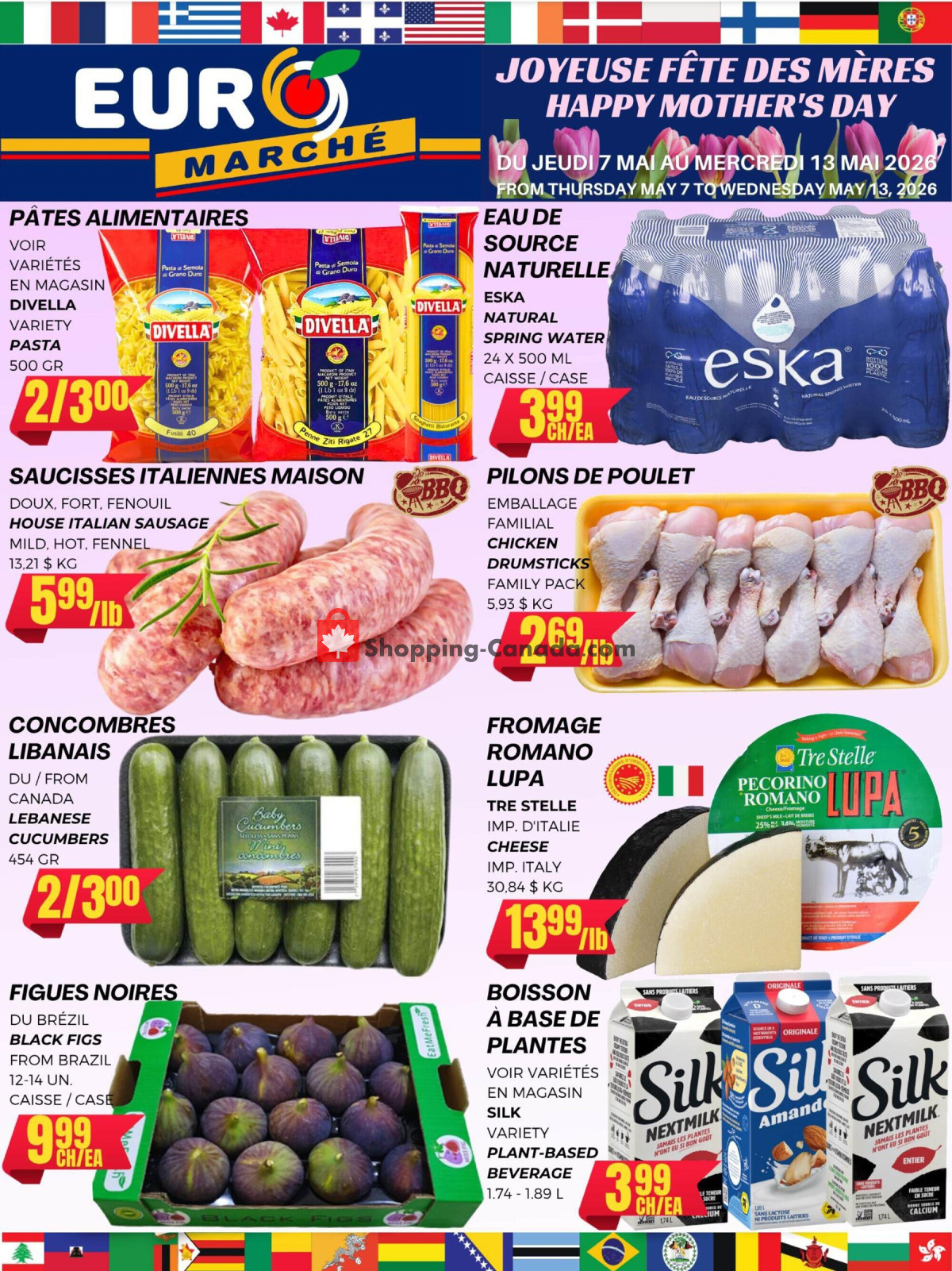 Euro Marché flyer from Thursday May 7, 2026 to Wednesday May 13, 2026 - page 1