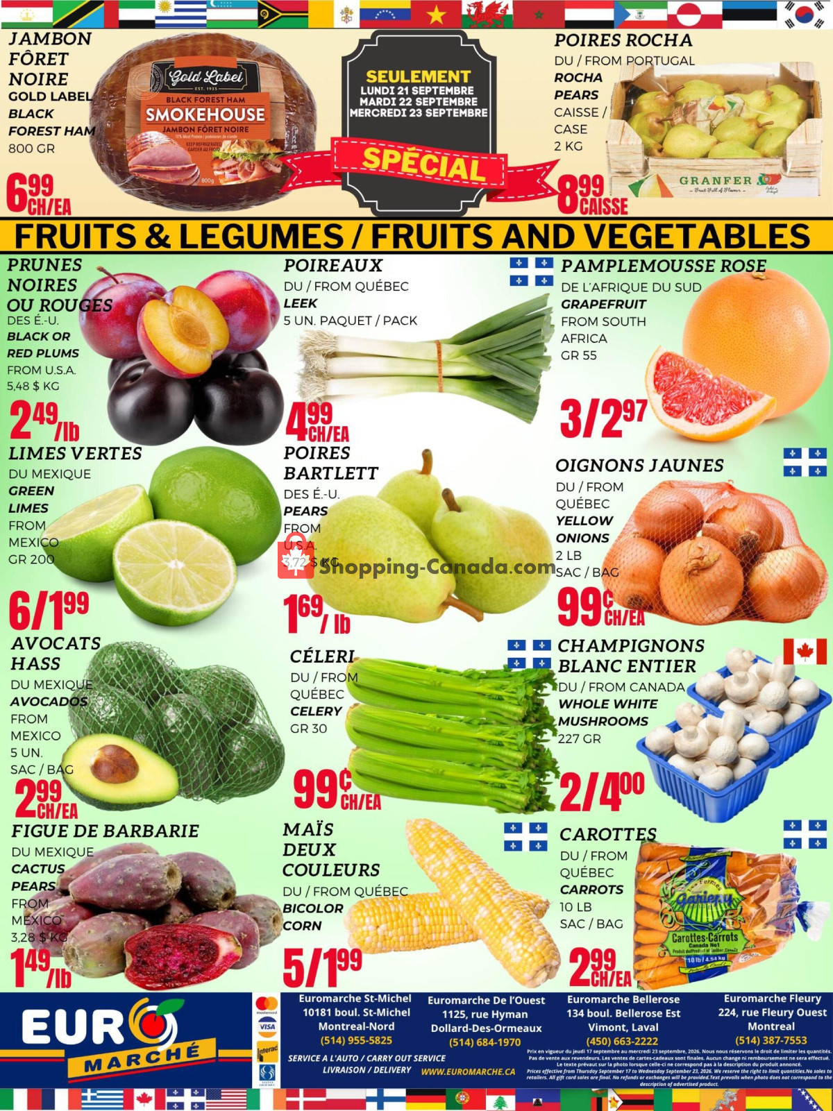 Euro Marché flyer from Thursday September 17, 2026 to Wednesday September 23, 2026 - page 5