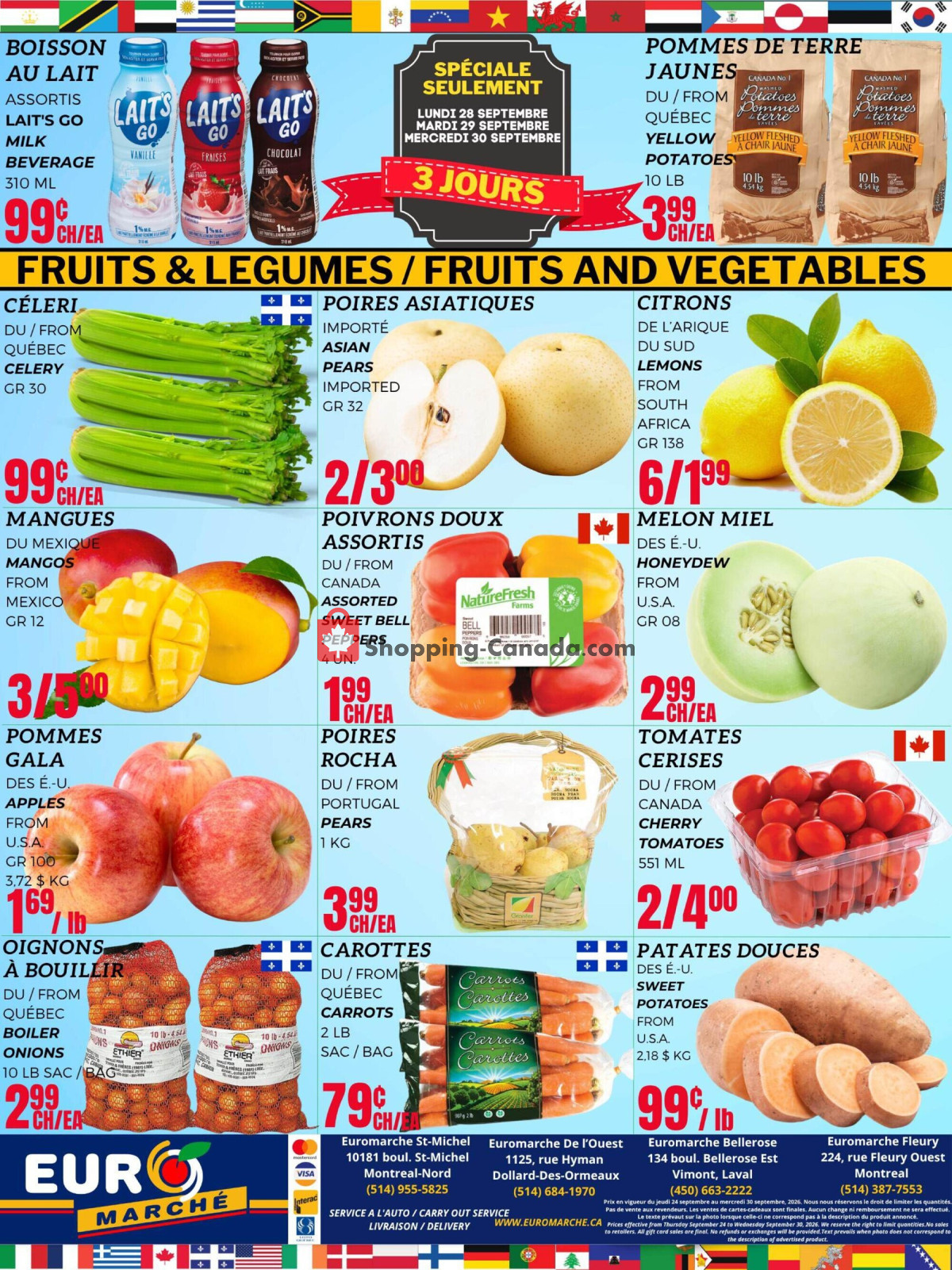 Euro Marché flyer from Thursday September 24, 2026 to Wednesday September 30, 2026 - page 5
