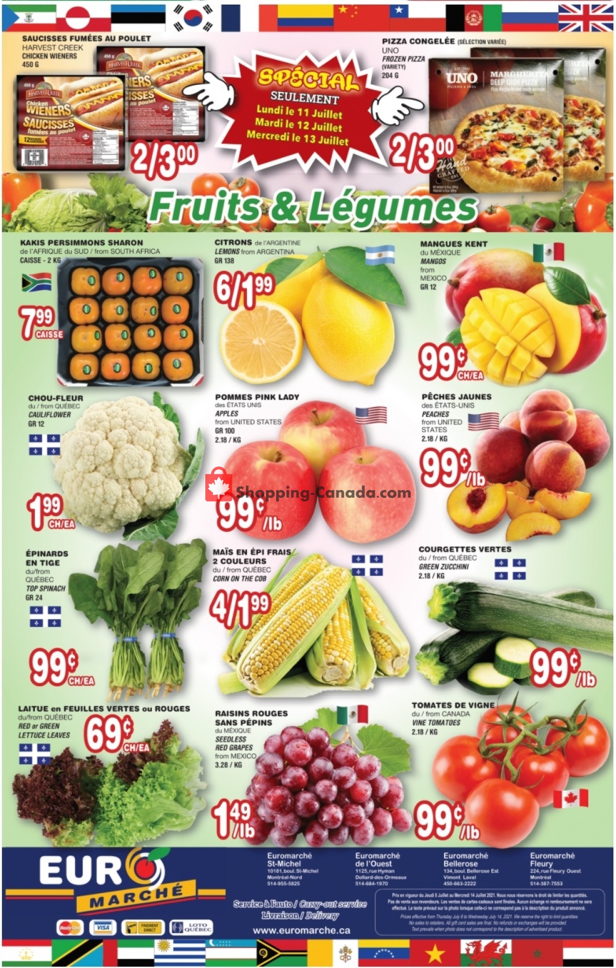 Euro Marché flyer from Thursday July 8, 2021 to Wednesday July 14, 2021 - page 5