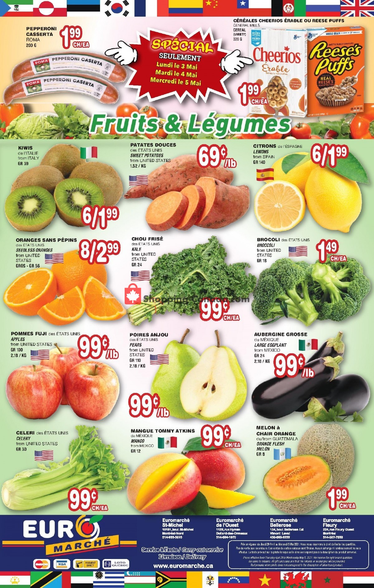 Euro Marché flyer from Thursday April 29, 2021 to Wednesday May 5, 2021 - page 4