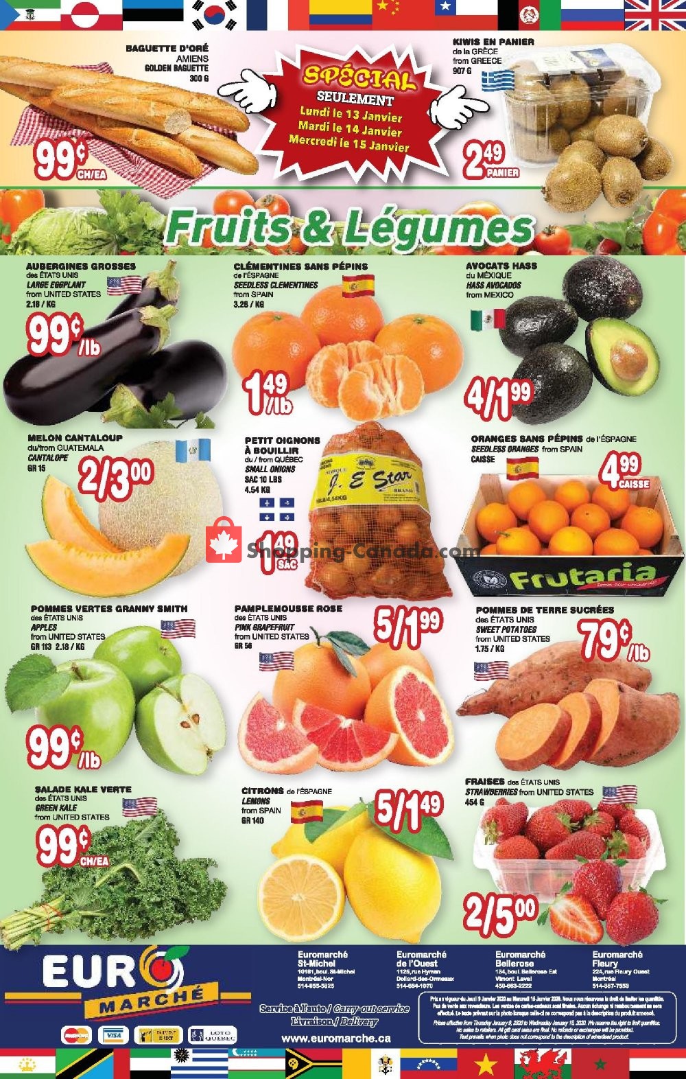 Euro Marché flyer from Thursday January 9, 2020 to Wednesday January 15, 2020 - page 4