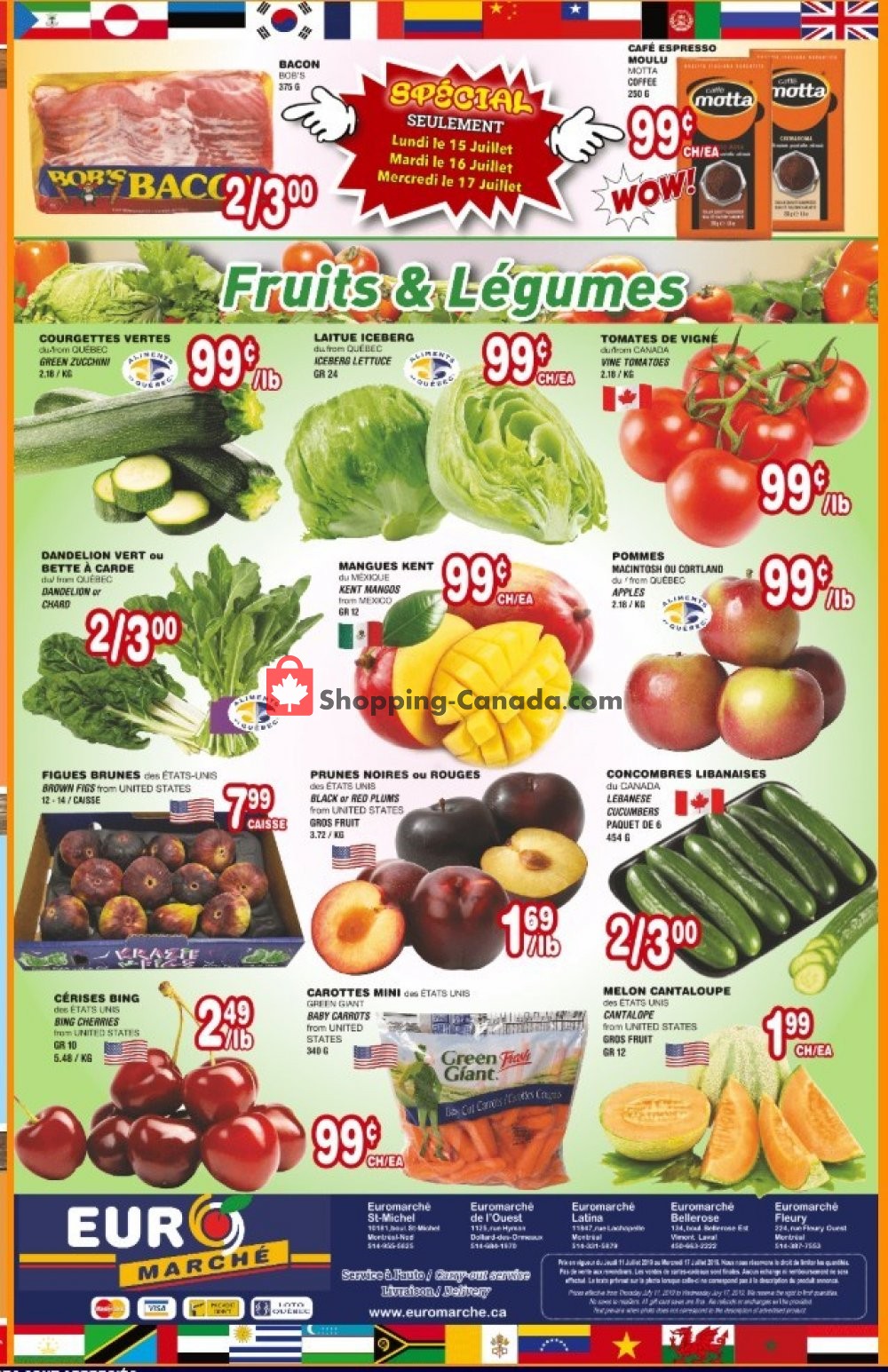 Euro Marché flyer from Thursday July 11, 2019 to Wednesday July 17, 2019 - page 4