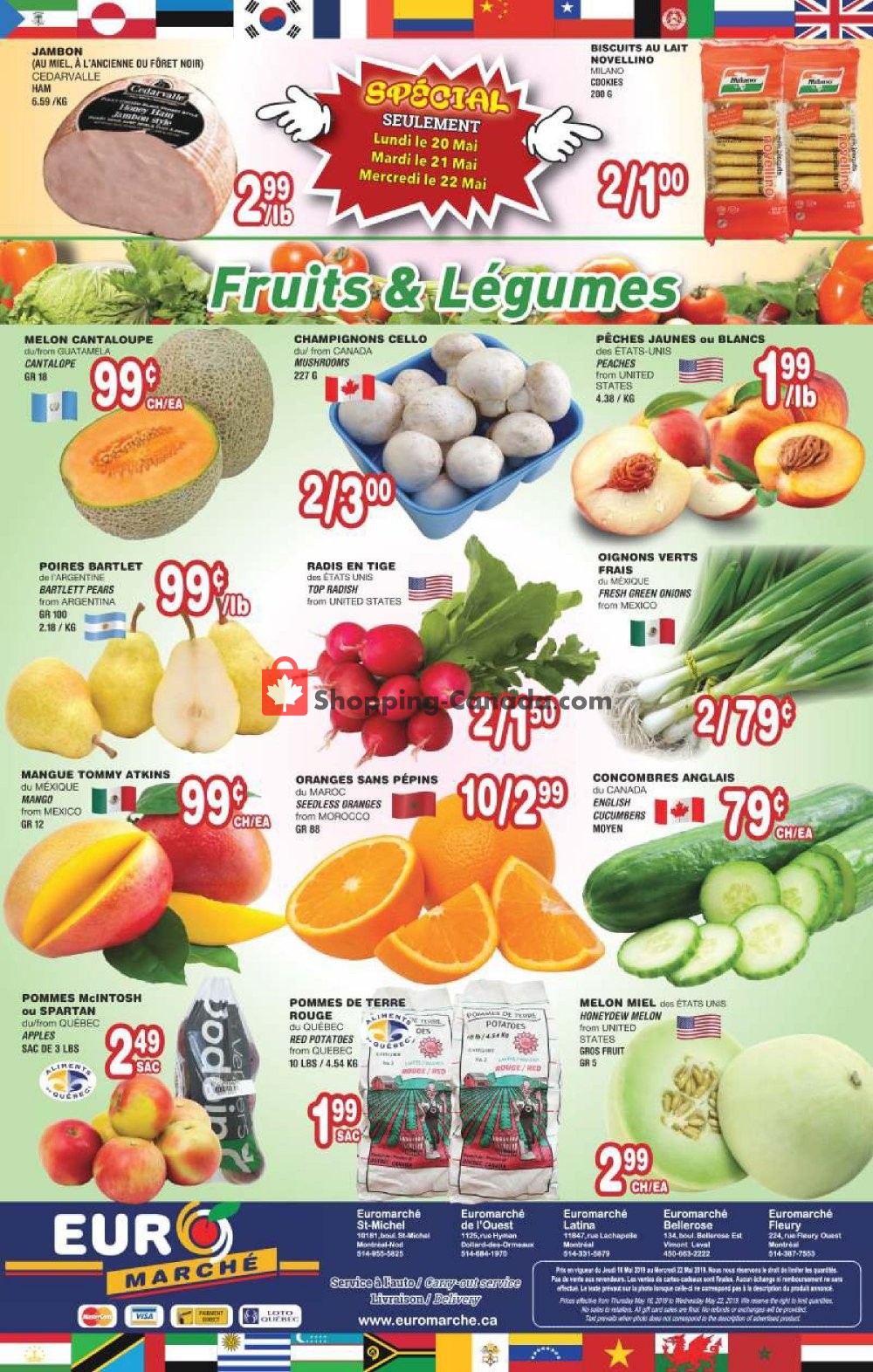 Euro Marché flyer from Thursday May 16, 2019 to Wednesday May 22, 2019 - page 4