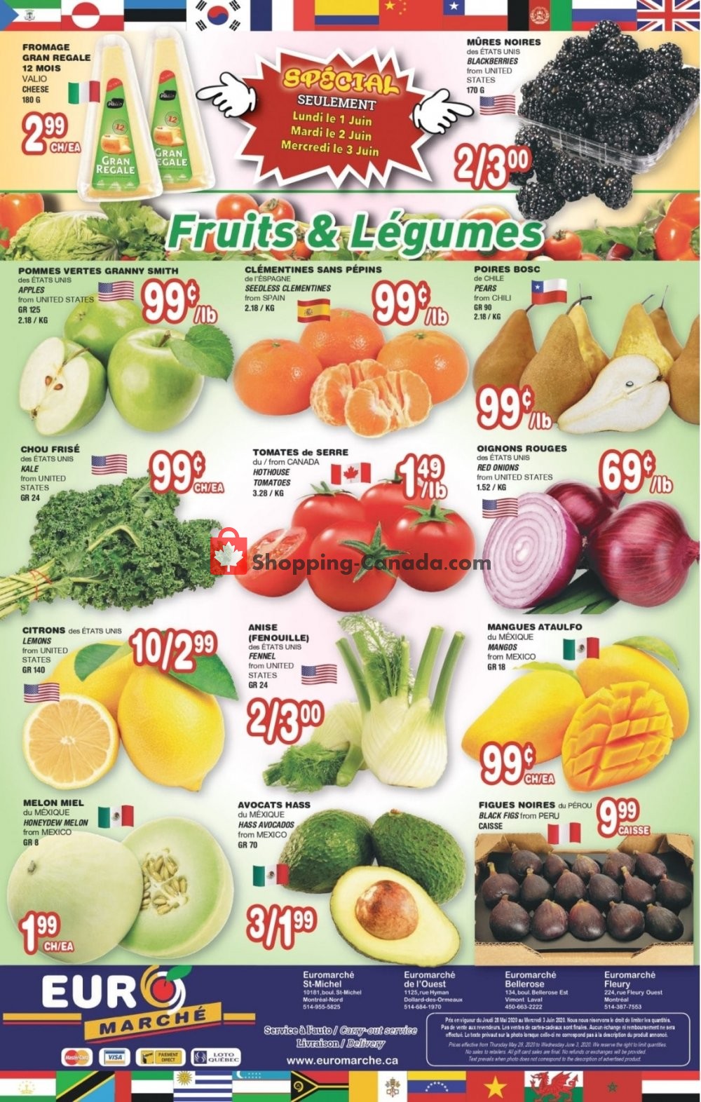 Euro Marché flyer from Thursday May 28, 2020 to Wednesday June 3, 2020 - page 4