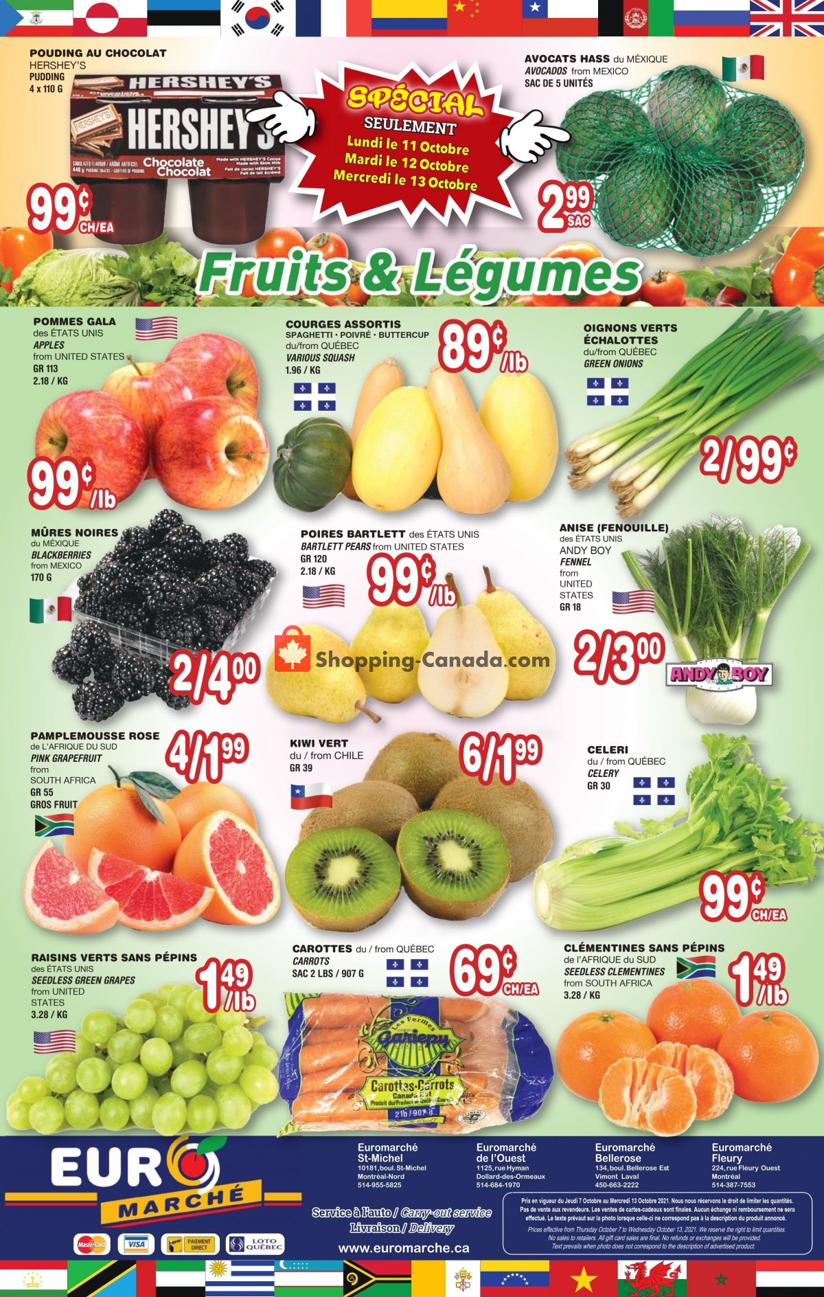 Euro Marché flyer from Thursday October 7, 2021 to Wednesday October 13, 2021 - page 4