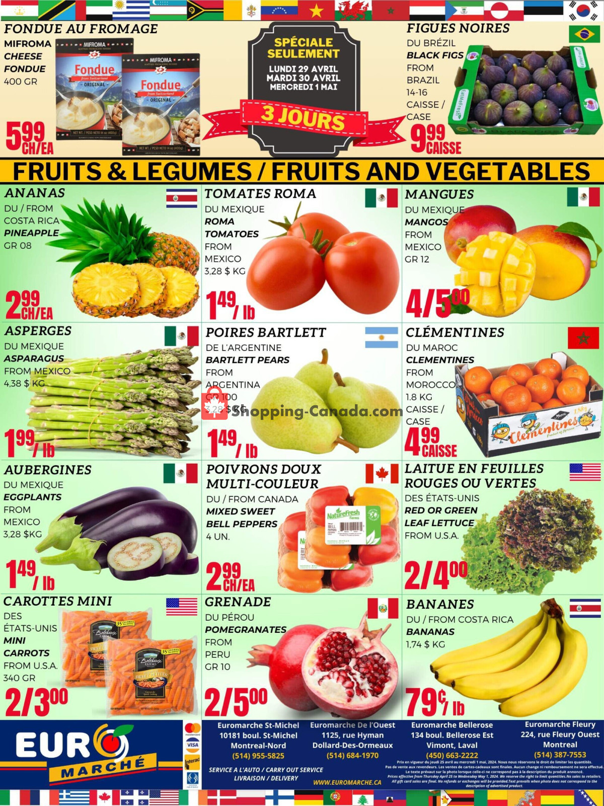 Euro Marché flyer from Thursday April 25, 2024 to Wednesday May 1, 2024 - page 5