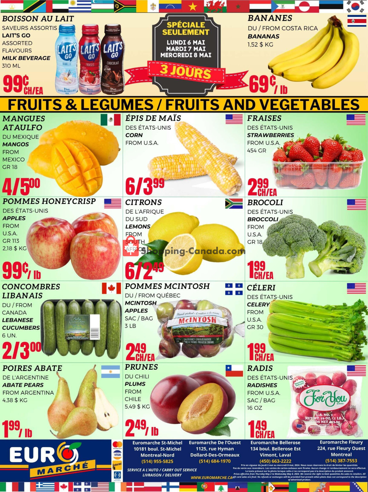 Euro Marché flyer from Thursday May 2, 2024 to Wednesday May 8, 2024 - page 5