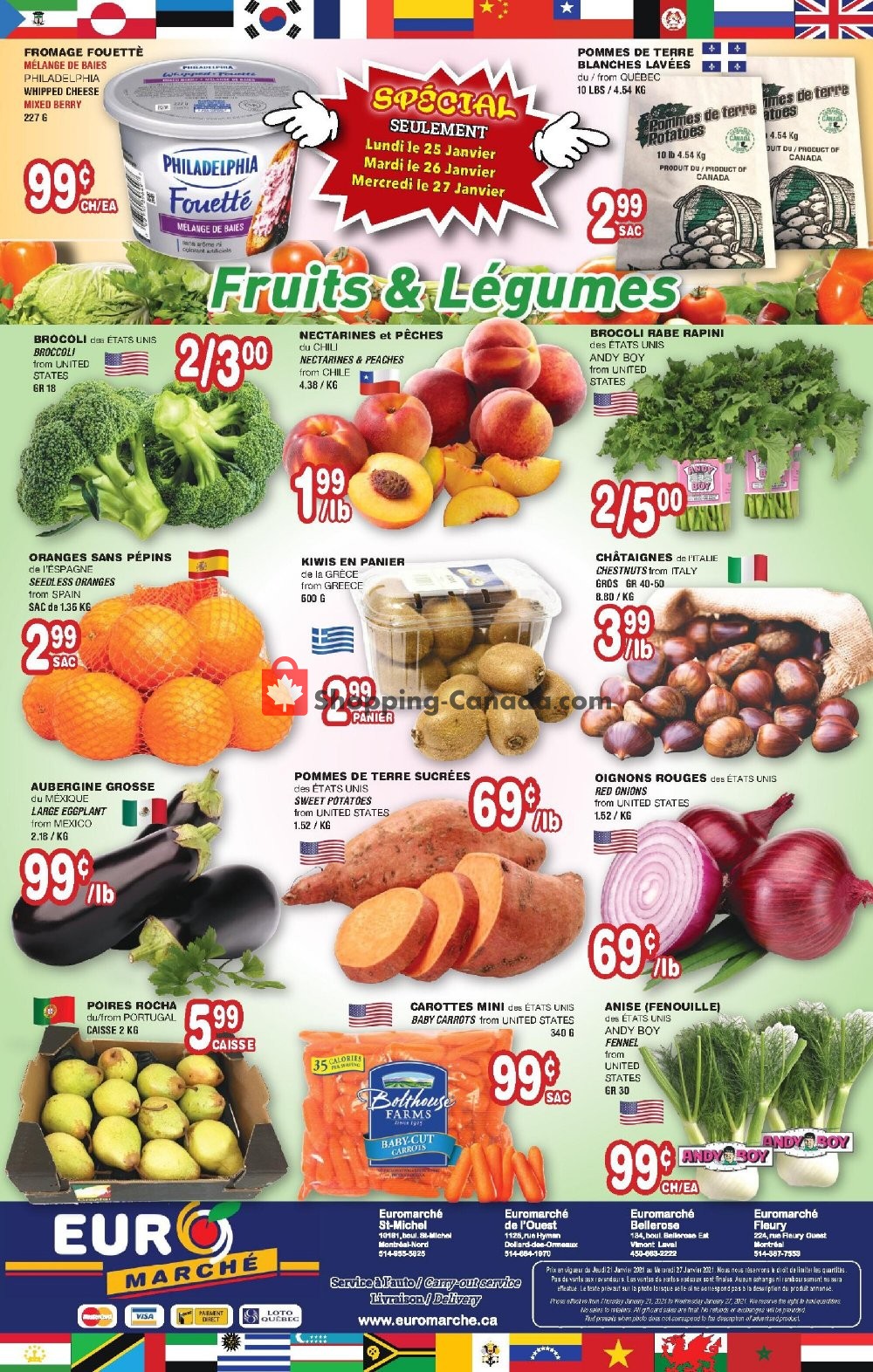 Euro Marché flyer from Thursday January 21, 2021 to Wednesday January 27, 2021 - page 4