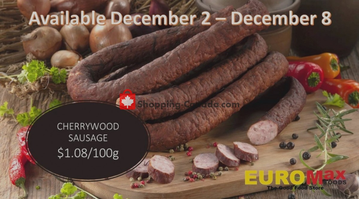 EuroMax Foods flyer from Thursday December 2, 2021 to Wednesday December 8, 2021 - page 1