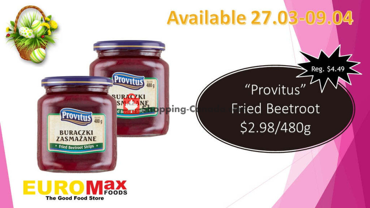 EuroMax Foods flyer from Wednesday March 27, 2024 to Tuesday April 9, 2024 - page 4