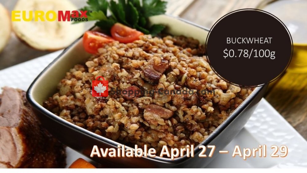 EuroMax Foods flyer from Monday April 27, 2020 to Wednesday April 29, 2020 - page 1