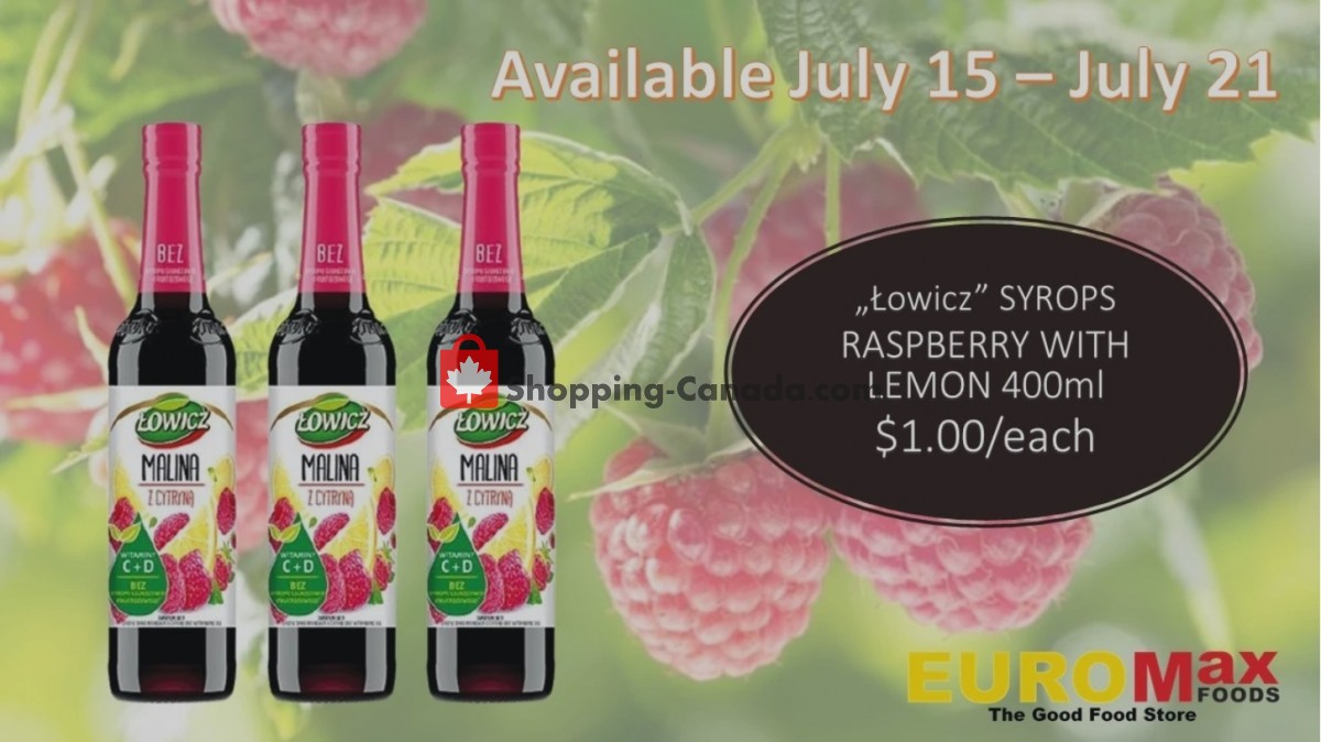EuroMax Foods flyer from Thursday July 15, 2021 to Wednesday July 21, 2021 - page 12