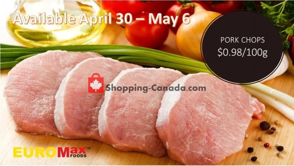 EuroMax Foods flyer from Thursday April 30, 2020 to Wednesday May 6, 2020 - page 1