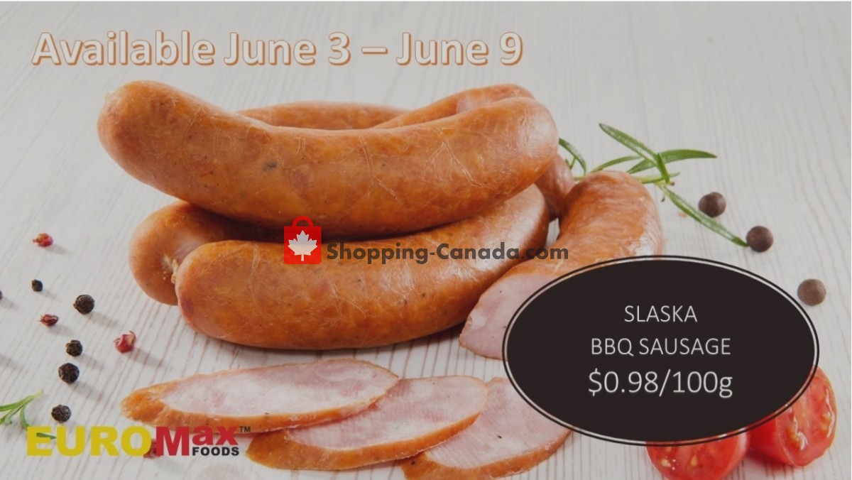 EuroMax Foods flyer from Thursday June 3, 2021 to Wednesday June 9, 2021 - page 1