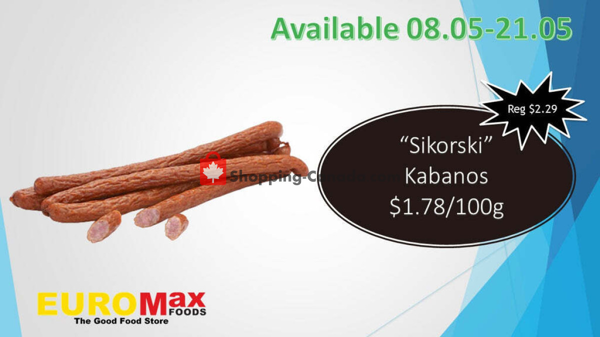 EuroMax Foods flyer from Wednesday May 8, 2024 to Tuesday May 21, 2024 - page 7