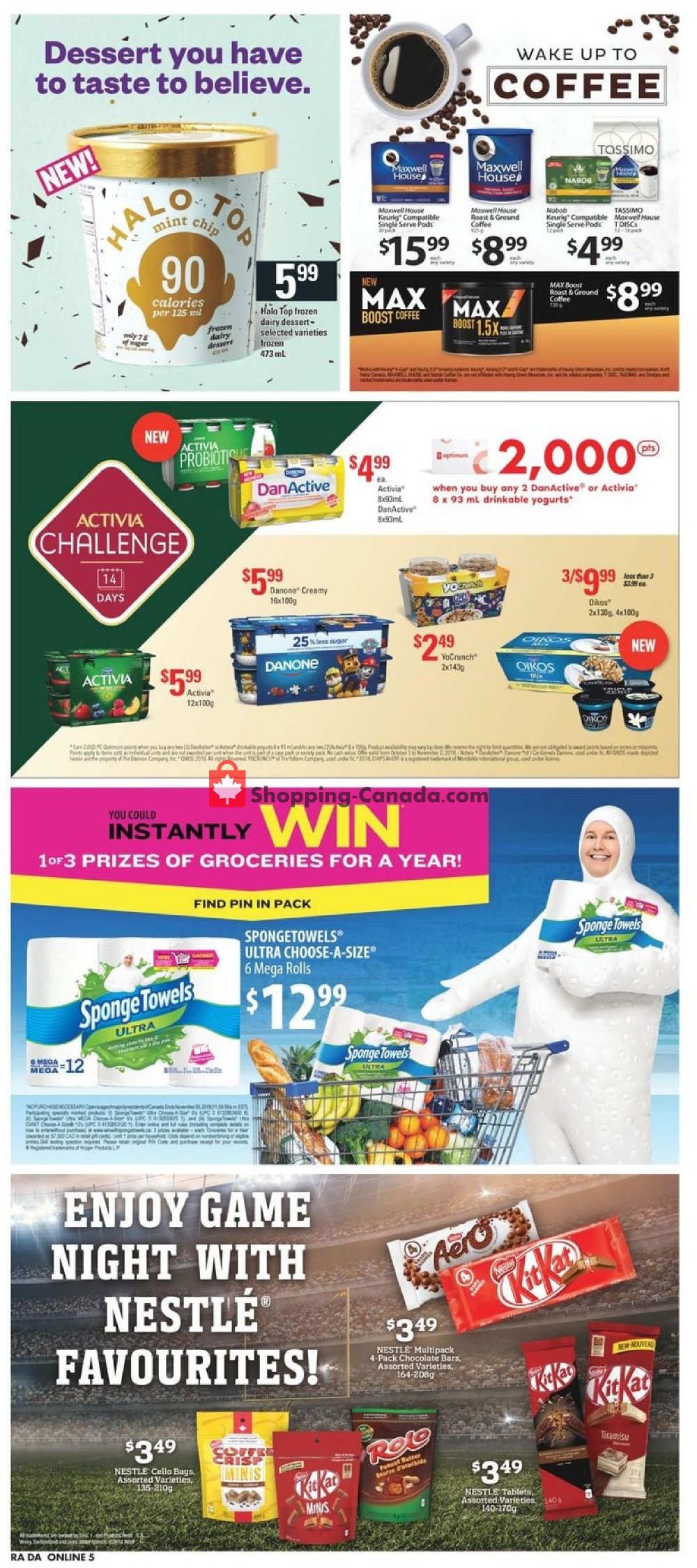 Extra Foods flyer from Friday October 5, 2018 to Thursday October 11, 2018 - page 16