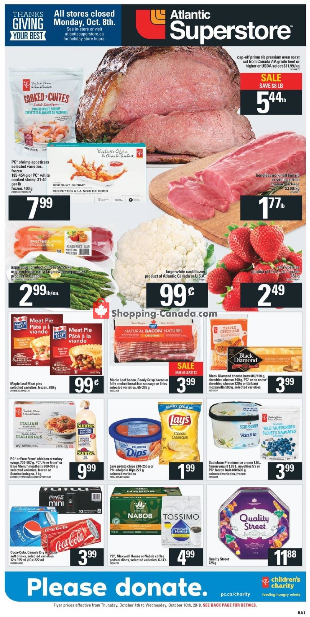 Extra Foods flyer from Friday October 5, 2018 to Thursday October 11, 2018 - page 3