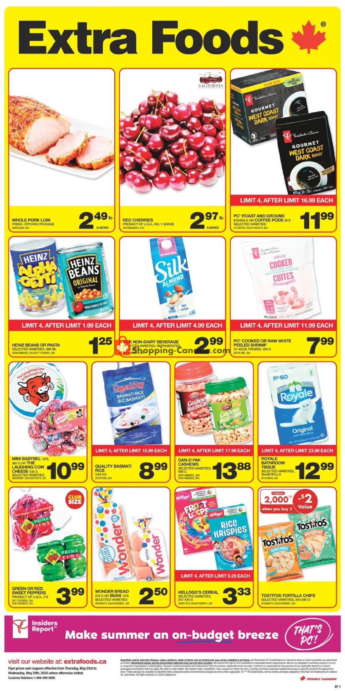 Extra Foods flyer from Thursday May 23, 2024 to Wednesday May 29, 2024 - page 2