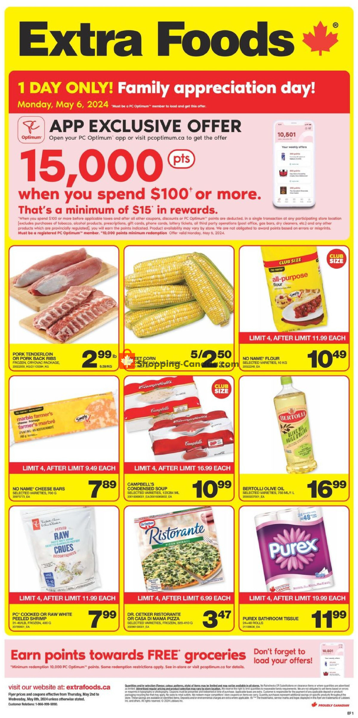 Extra Foods flyer from Thursday May 2, 2024 to Wednesday May 8, 2024 - page 2