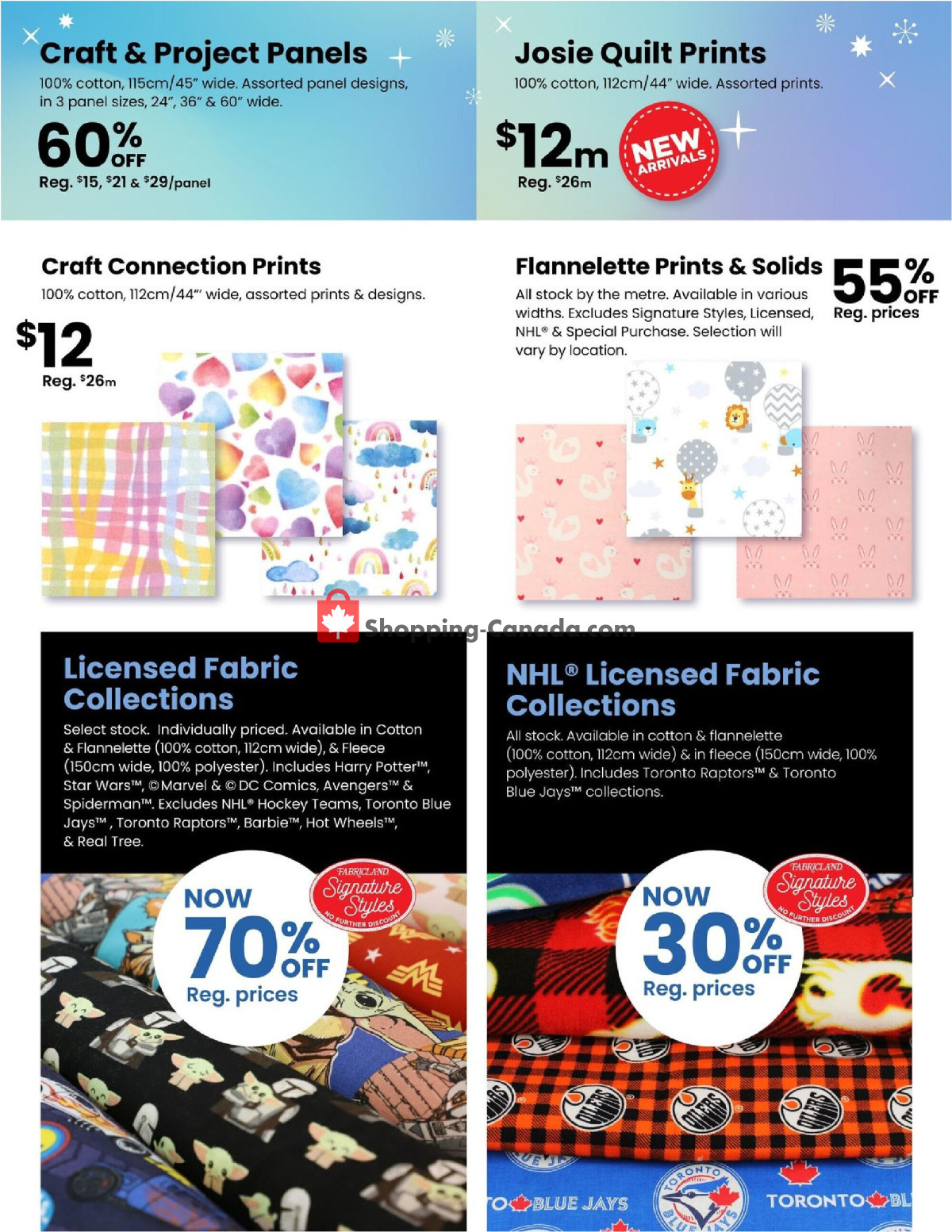 Fabricland flyer from Thursday February 1, 2024 to Wednesday February 28, 2024 - page 14