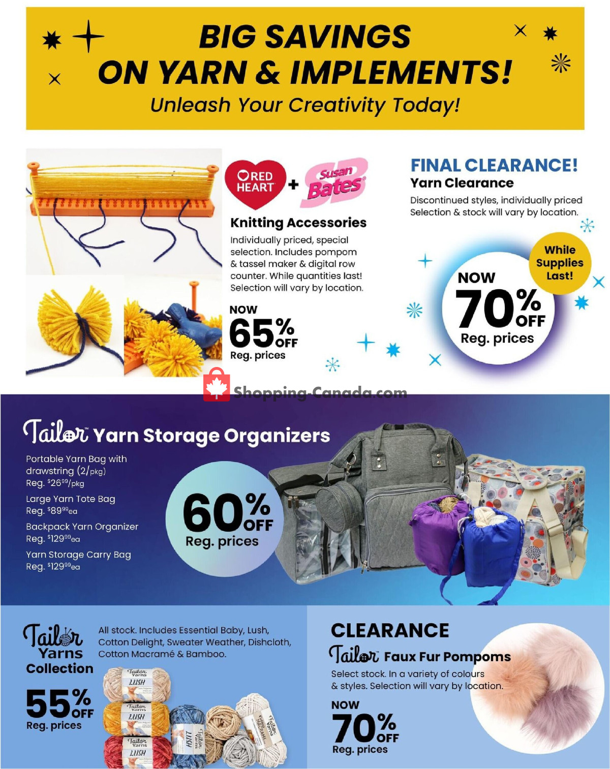 Fabricland flyer from Thursday February 1, 2024 to Wednesday February 28, 2024 - page 15