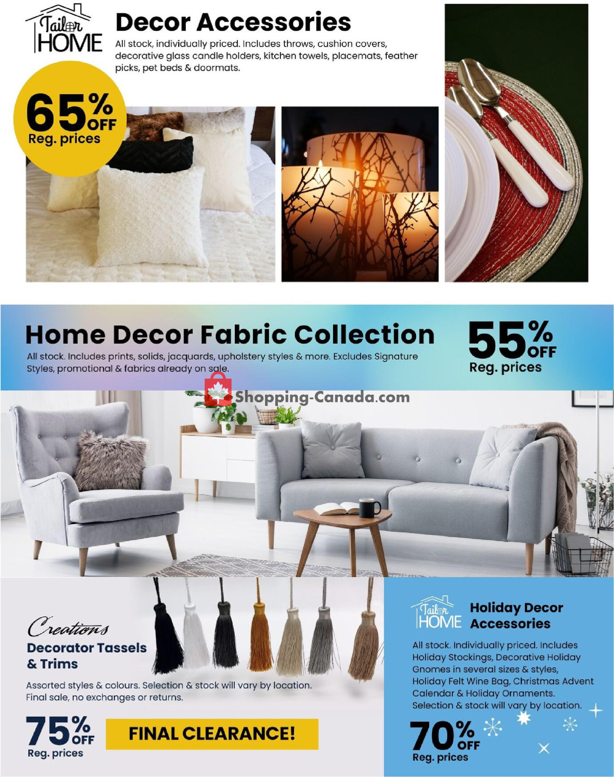 Fabricland flyer from Thursday February 1, 2024 to Wednesday February 28, 2024 - page 17