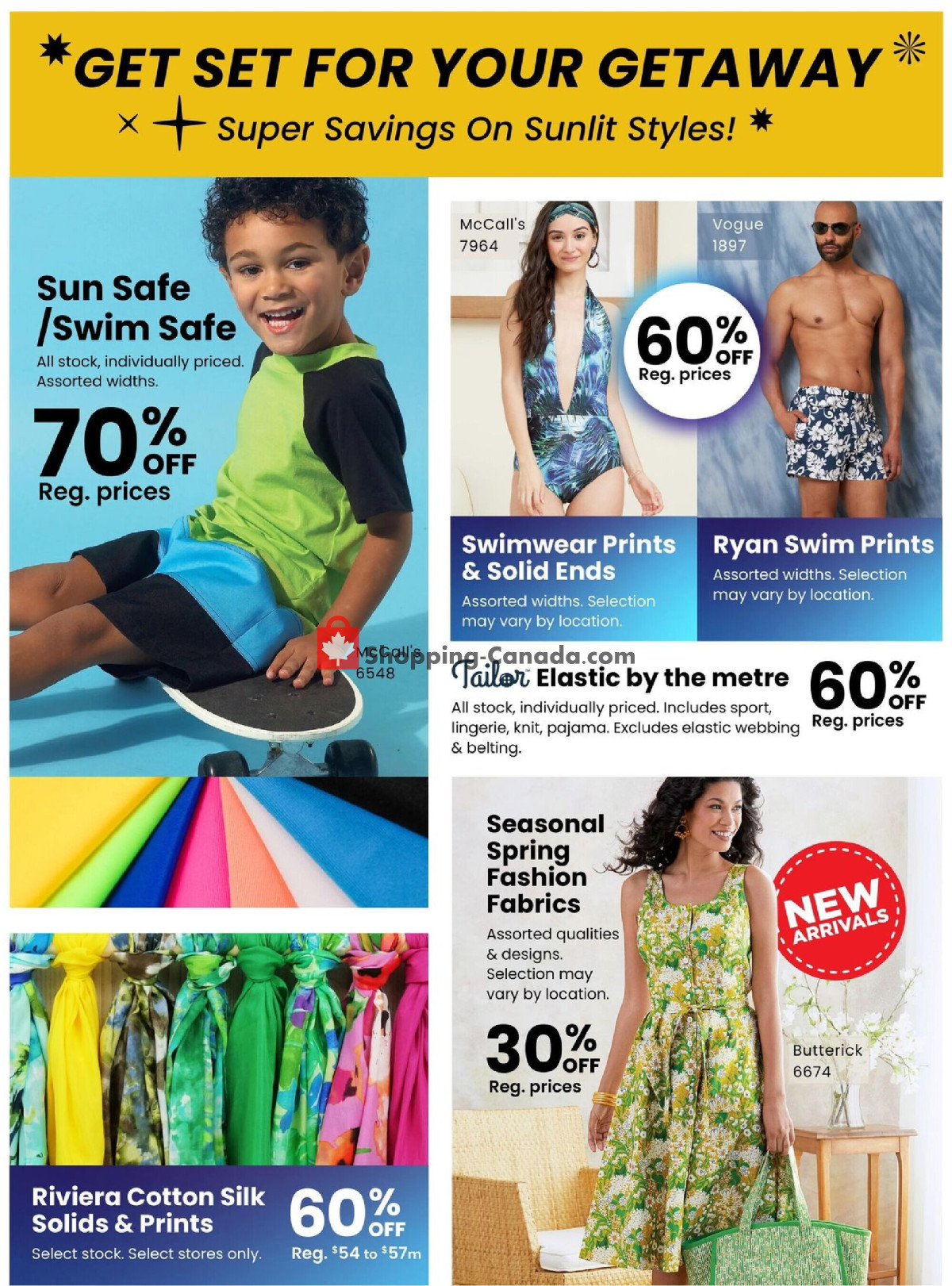 Fabricland flyer from Thursday February 1, 2024 to Wednesday February 28, 2024 - page 6