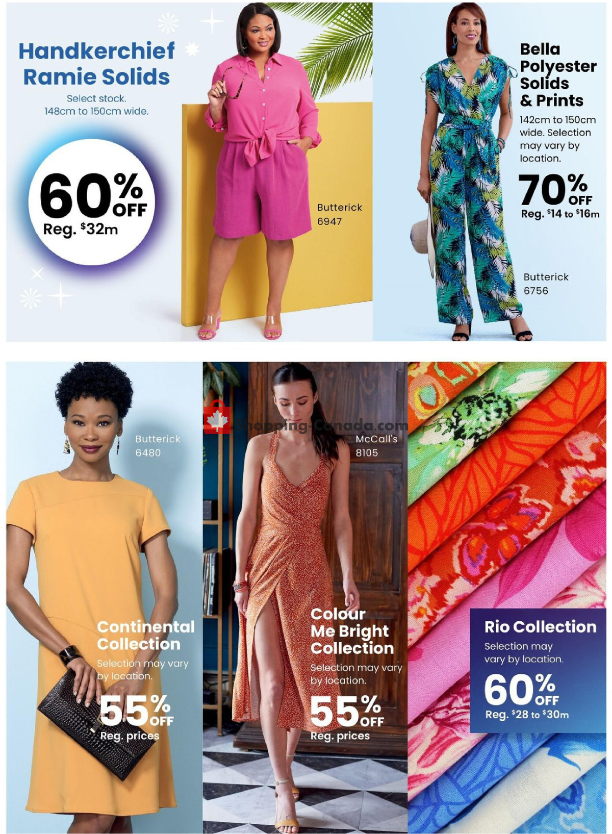 Fabricland flyer from Thursday February 1, 2024 to Wednesday February 28, 2024 - page 7