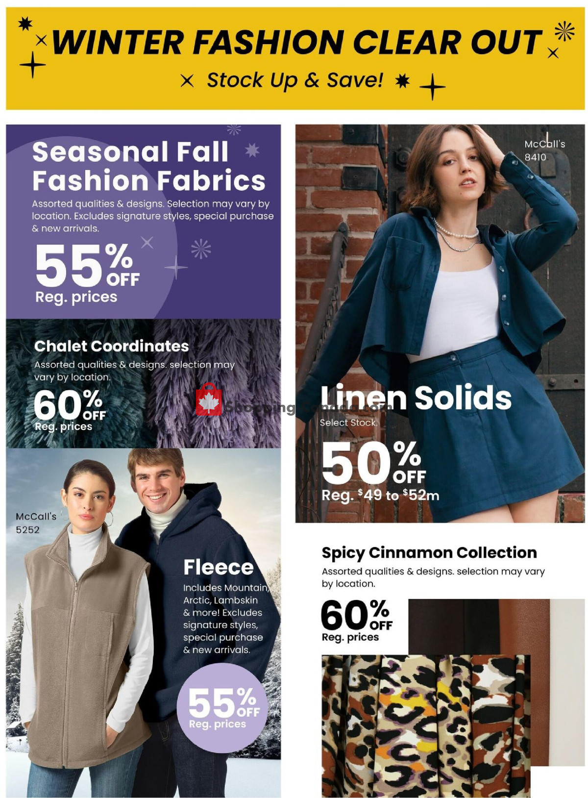 Fabricland flyer from Thursday February 1, 2024 to Wednesday February 28, 2024 - page 8