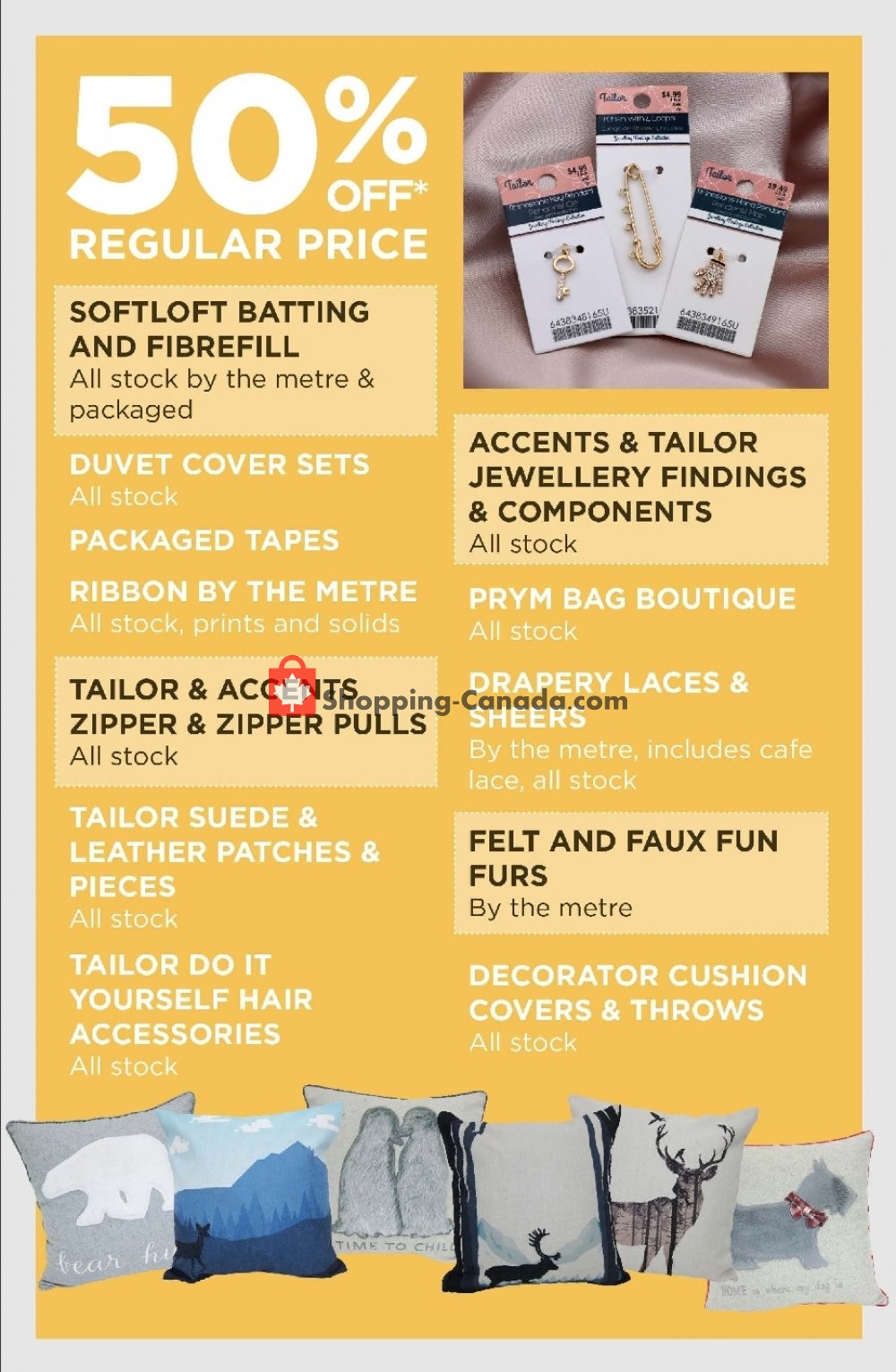 Fabricland flyer from Wednesday December 26, 2018 to Monday December 31, 2018 - page 4
