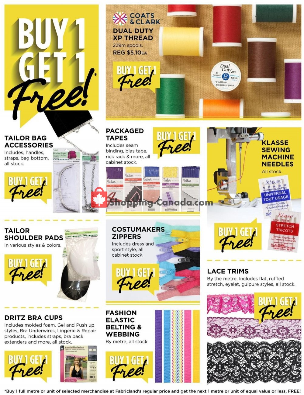 Fabricland flyer from Thursday January 7, 2021 to Sunday January 31, 2021 - page 4