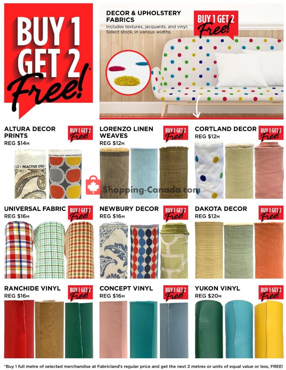Fabricland flyer from Thursday January 7, 2021 to Sunday January 31, 2021 - page 9