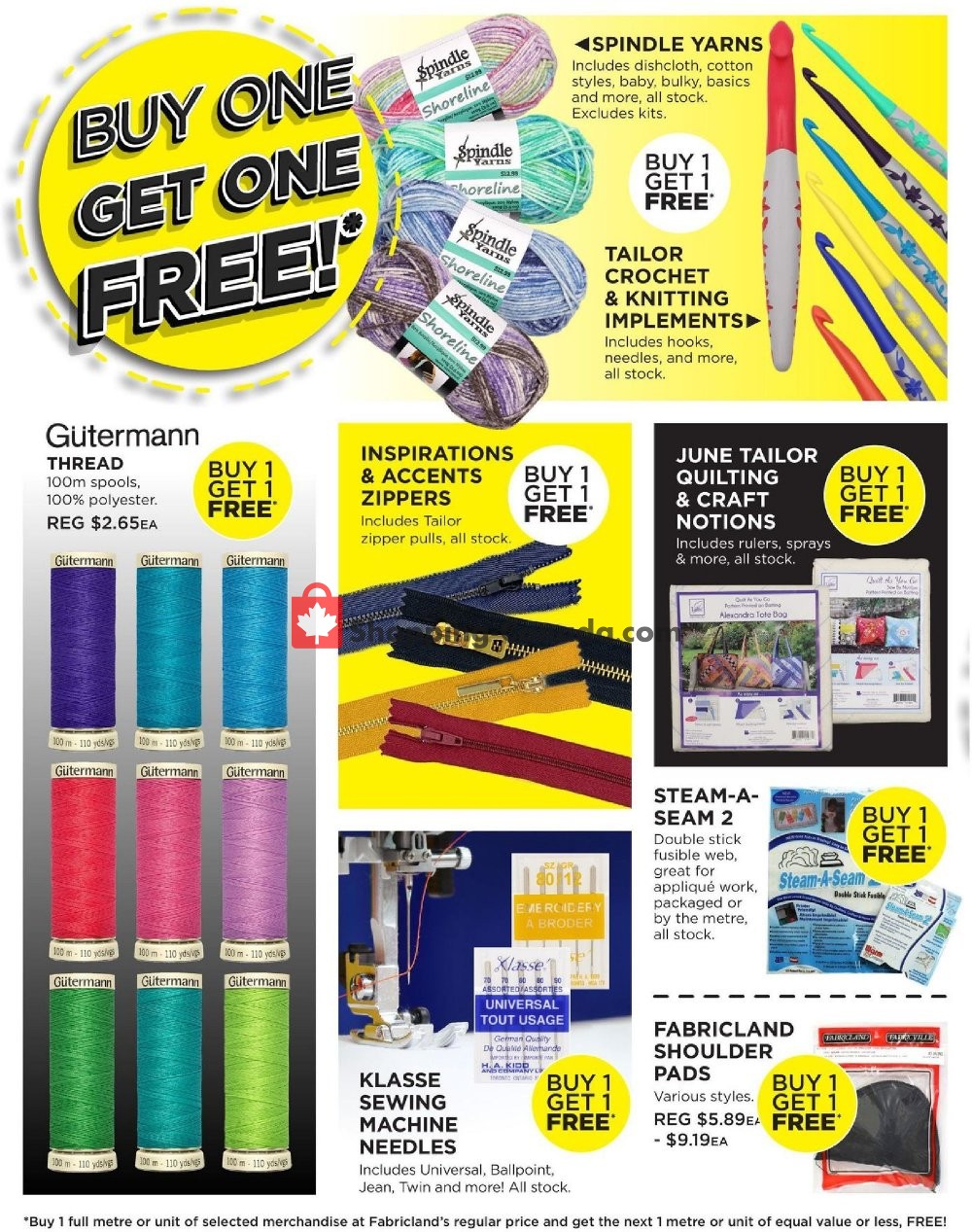 Fabricland flyer from Monday June 1, 2020 to Sunday June 21, 2020 - page 4
