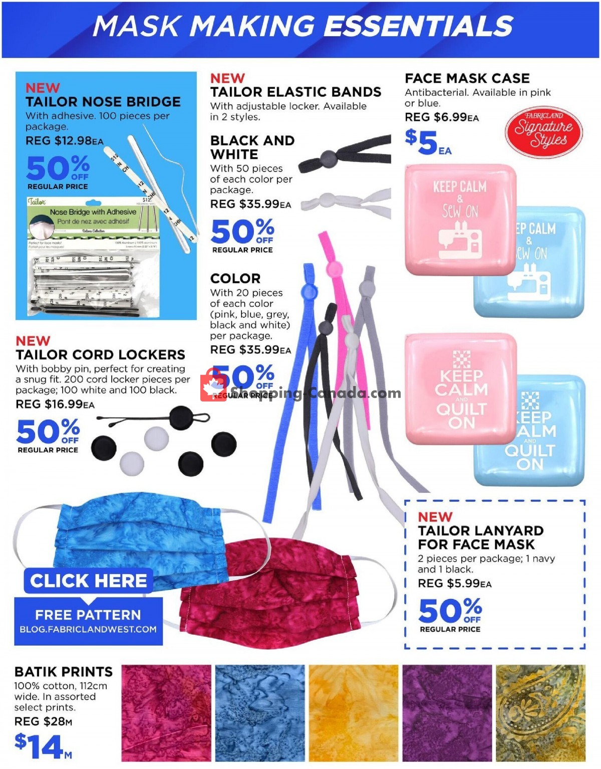 Fabricland flyer from Monday February 1, 2021 to Sunday February 28, 2021 - page 9