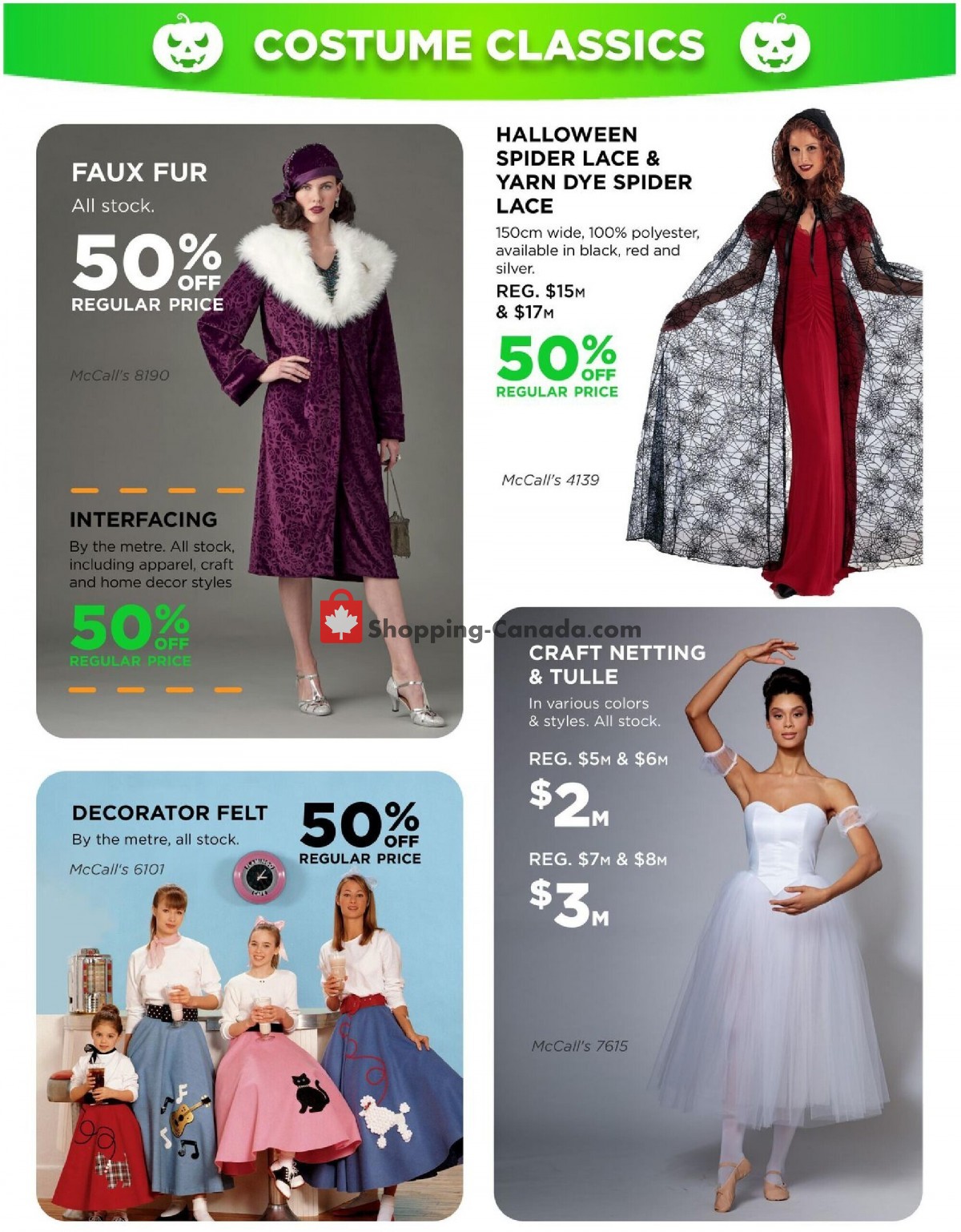 Fabricland flyer from Tuesday October 12, 2021 to Sunday October 31, 2021 - page 3