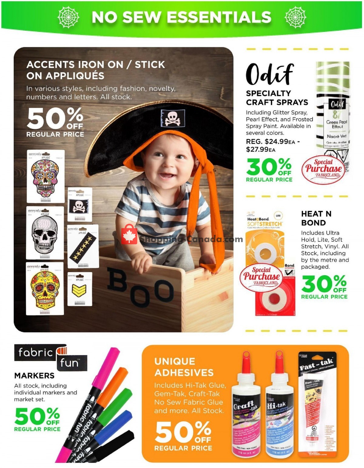 Fabricland flyer from Tuesday October 12, 2021 to Sunday October 31, 2021 - page 6
